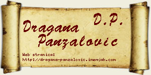 Dragana Panzalović vizit kartica